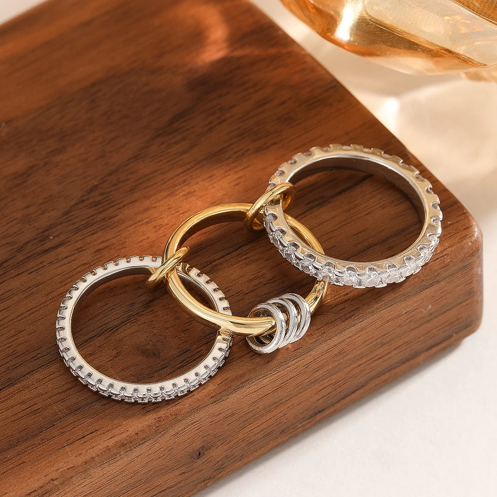 QuadGlow Layered Rings