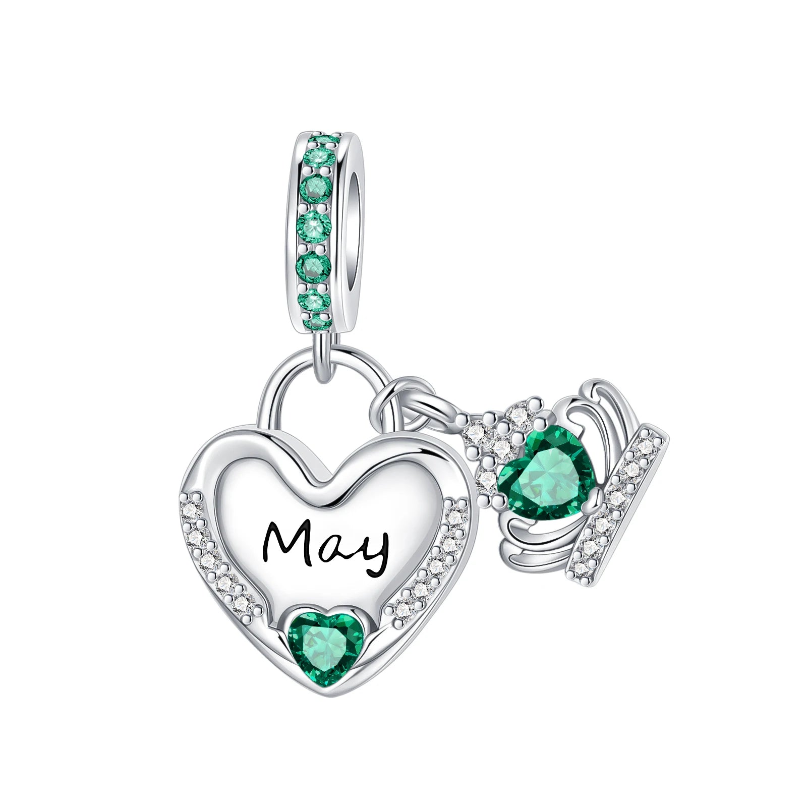 Timeless Spark 925 Birthstone Month Charm