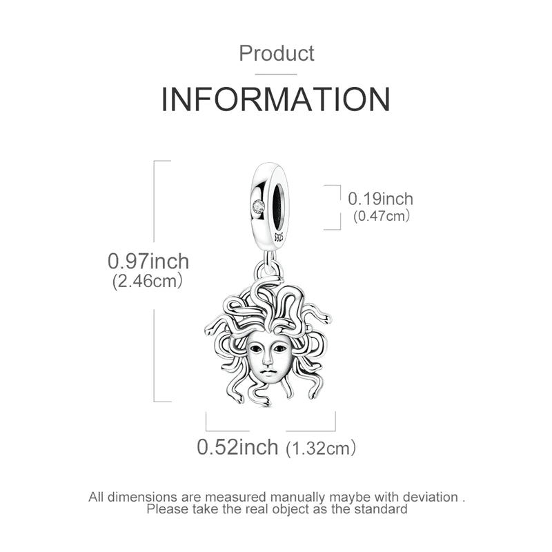 Medusa Luxe Charm