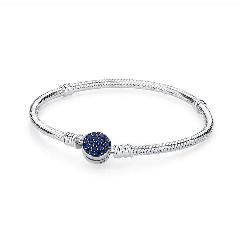 Sterling Love Clip Bracelet