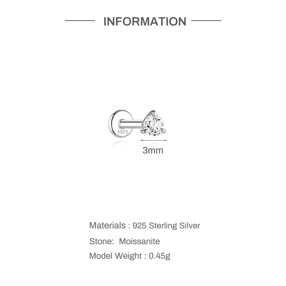 Brillia Silver Earrings