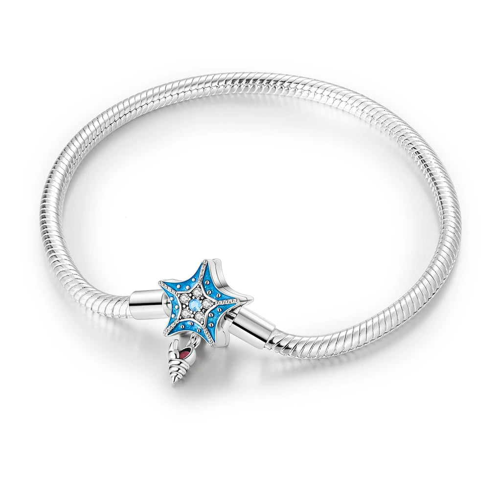 Aqua Charm Bracelet