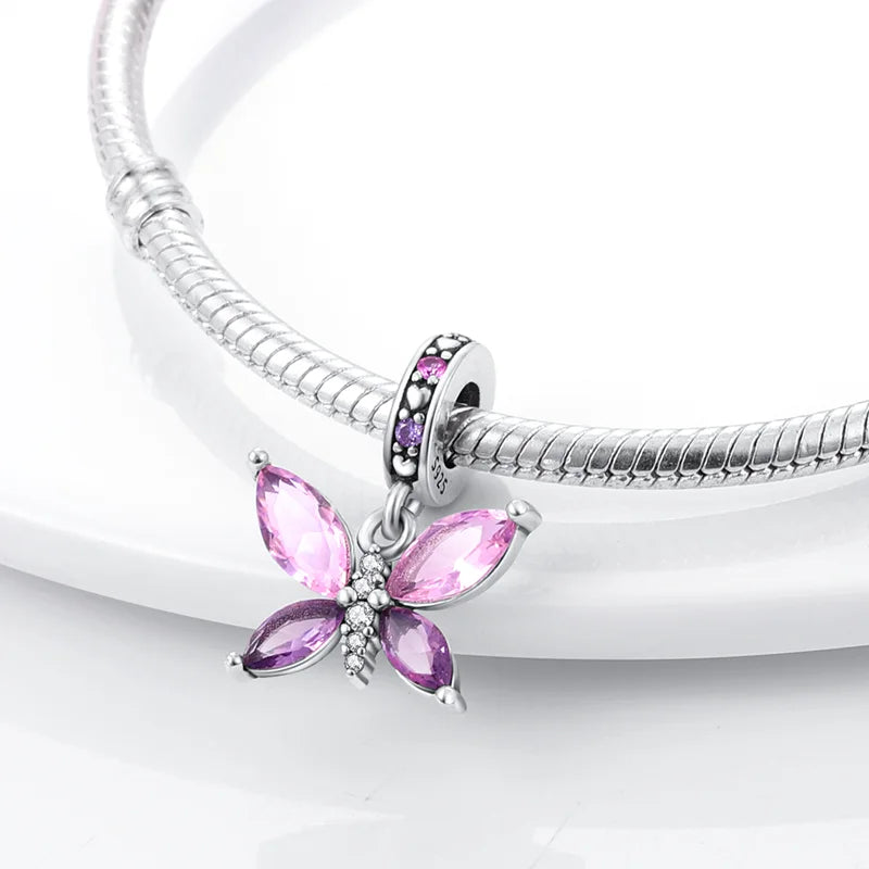 Original 925 Silver ButterflyGlow Charm
