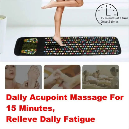 Acupressure Foot Massage Pad – Reflexology Therapy Pressure Board for Pain Relief, Circulation & Relaxation – Health Care Walking Pad