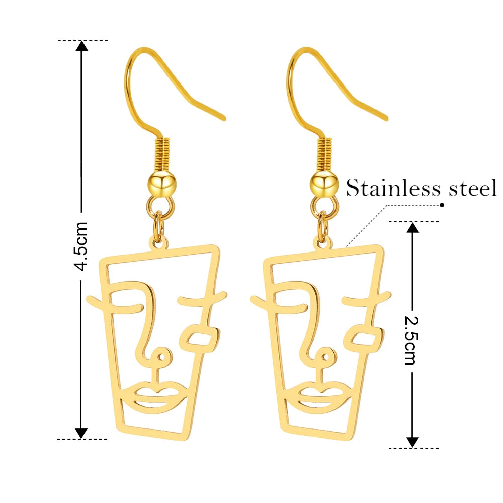 Muse Silhouette Earrings