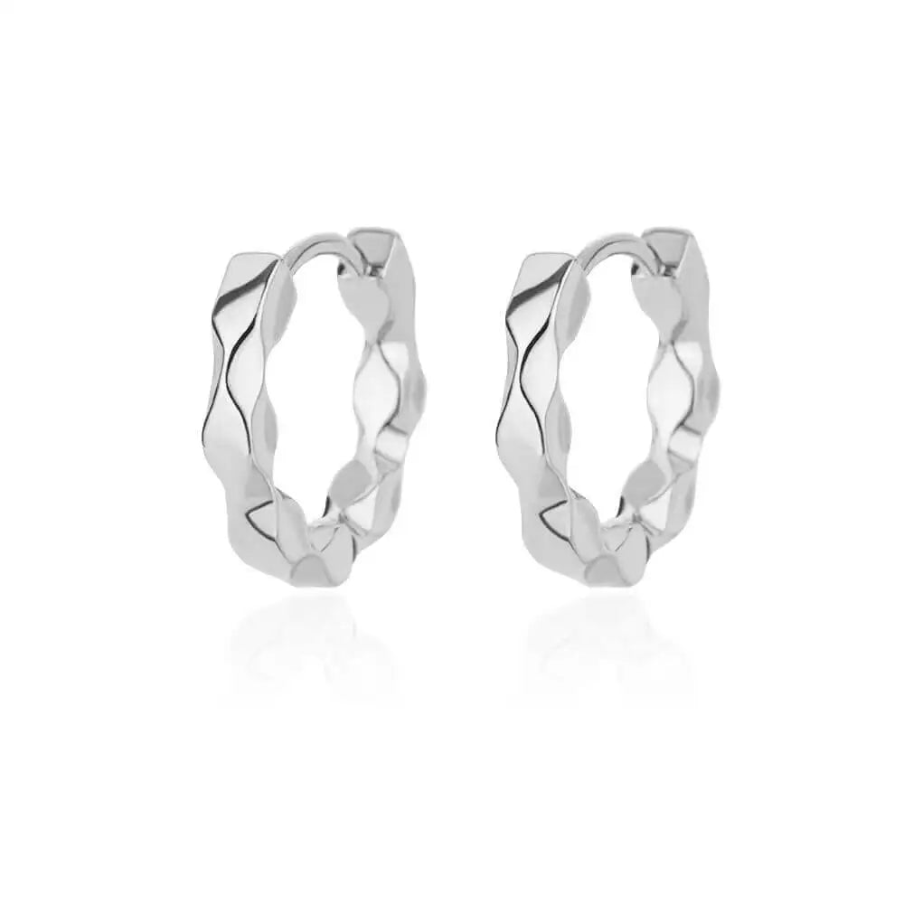 AuraRound Hoop Earrings