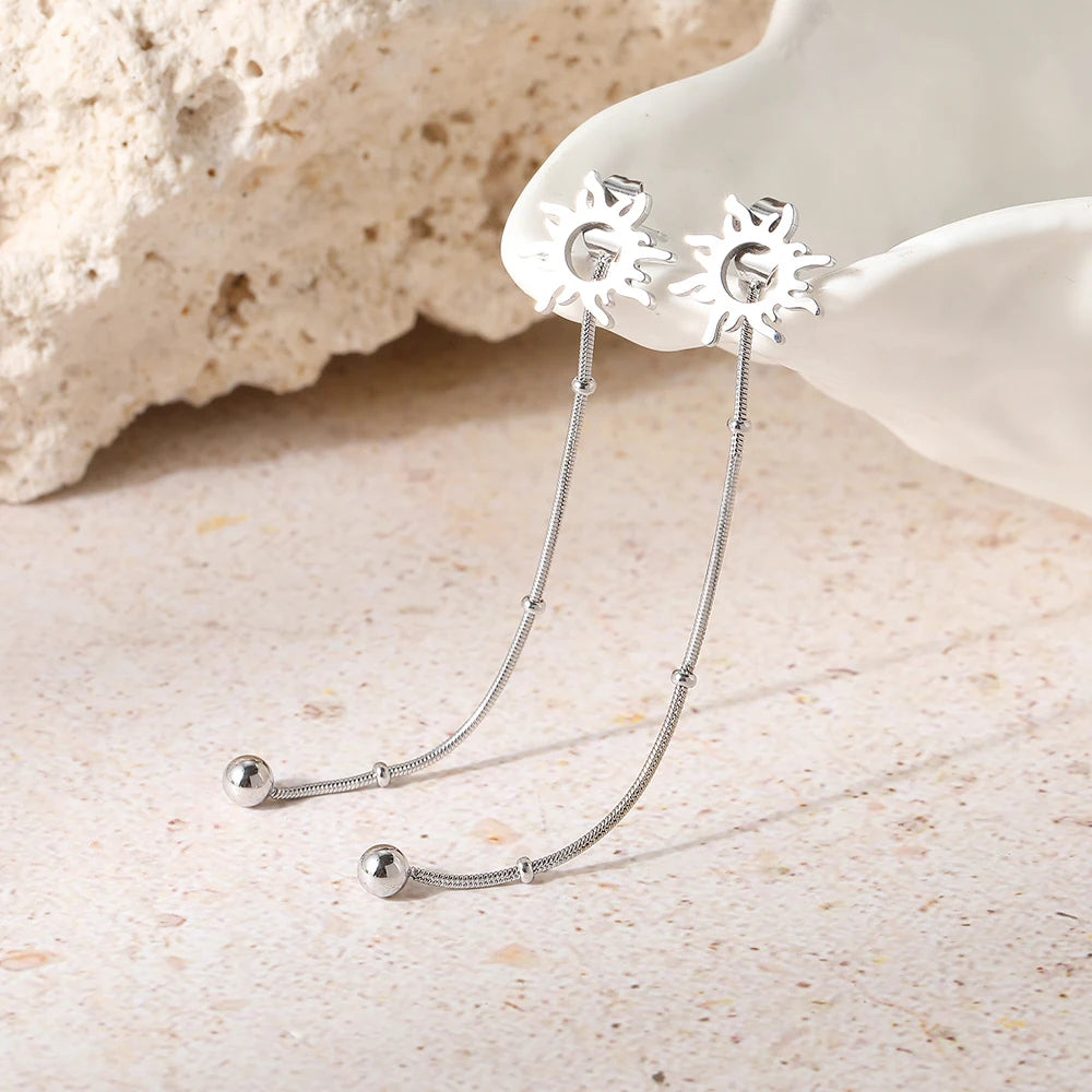 Solar Serpent Earrings