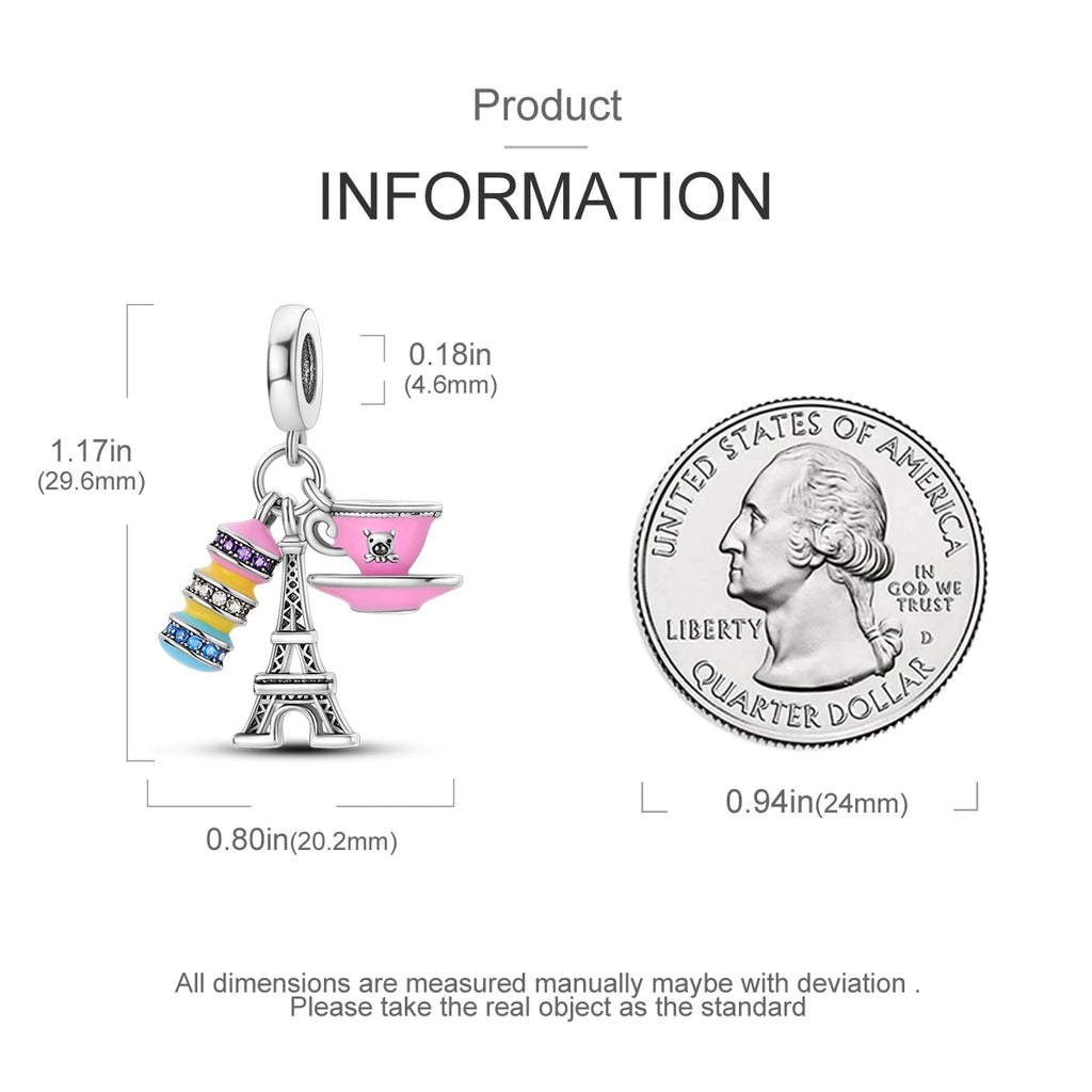 Paris Sky Journey Charm