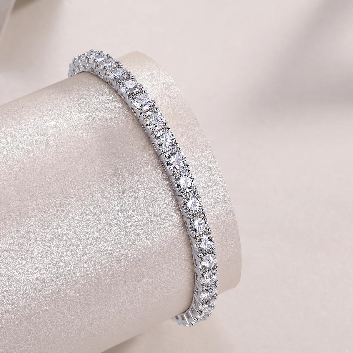 AstraPure Moissanite Tennis Bracelet