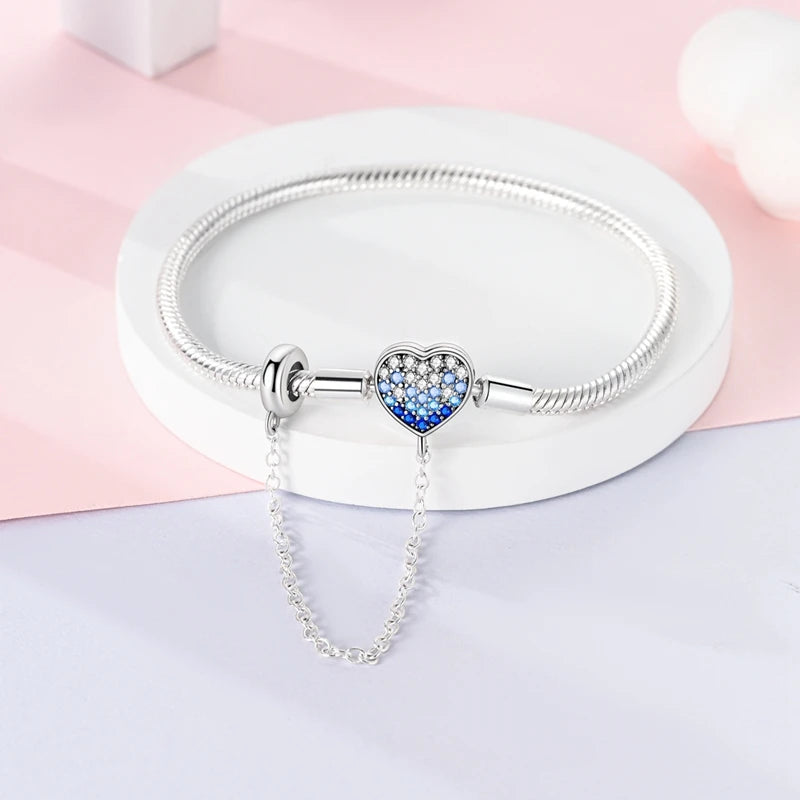 Aqua Charm Bracelet