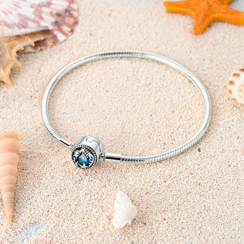 Aqua Charm Bracelet
