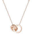 Square Charm Roman Necklace