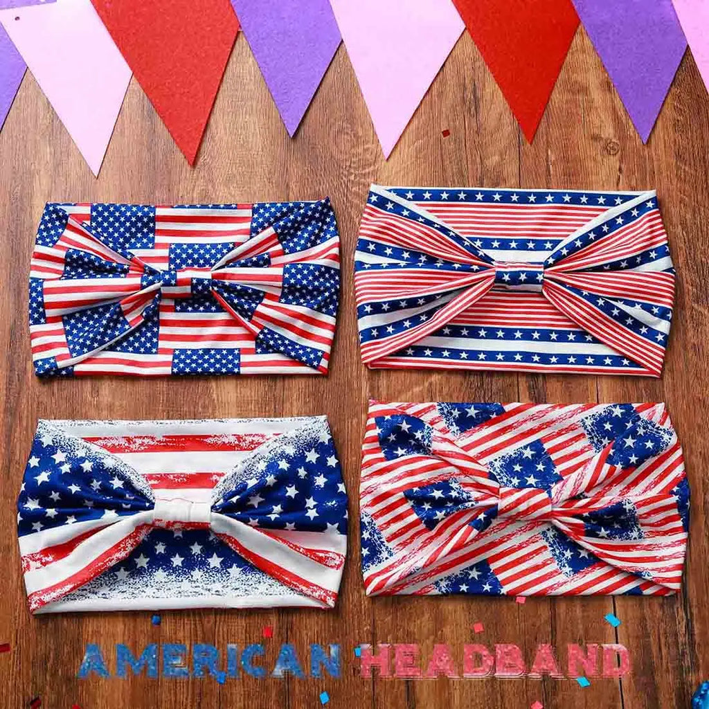 Women's Patriotic American Flag Headband