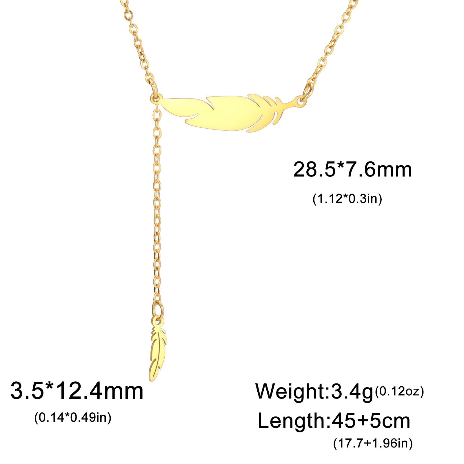 Feather Grace Necklace
