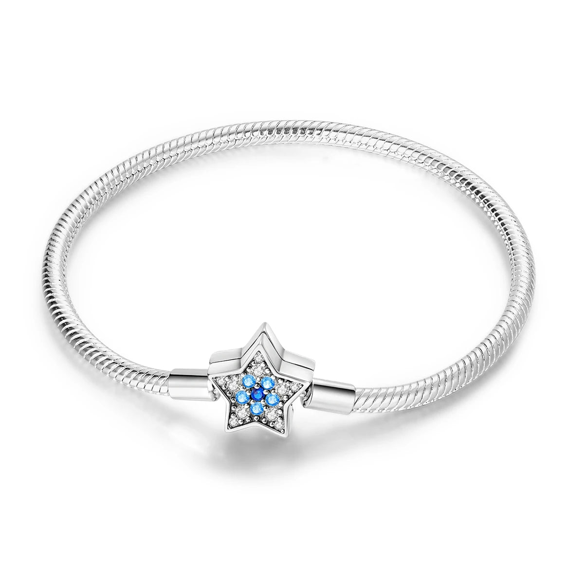 Aqua Charm Bracelet