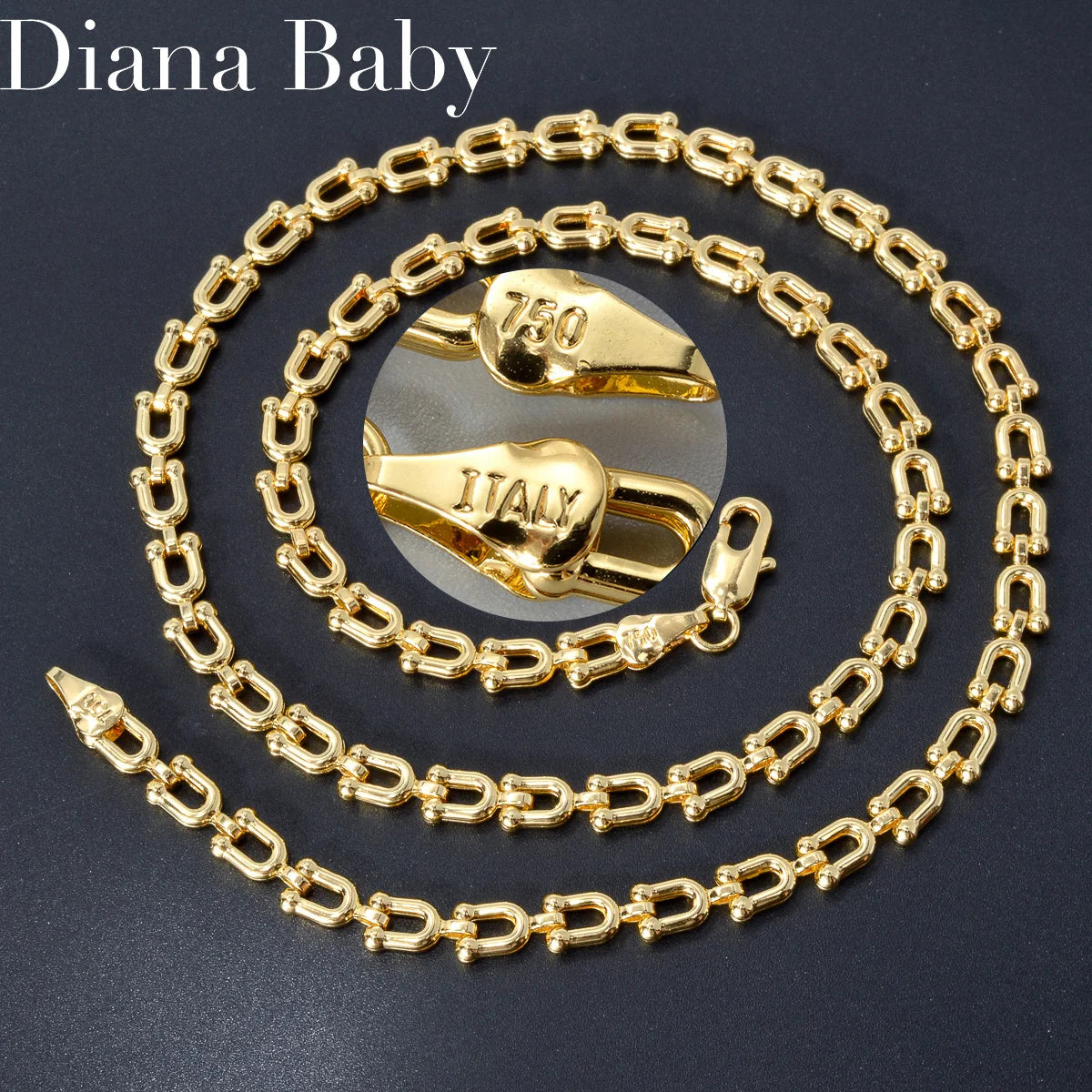 Urban Luxe U-Link Chain Necklace