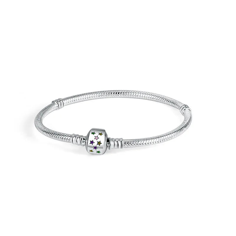 Silver Story Charm Bracelet