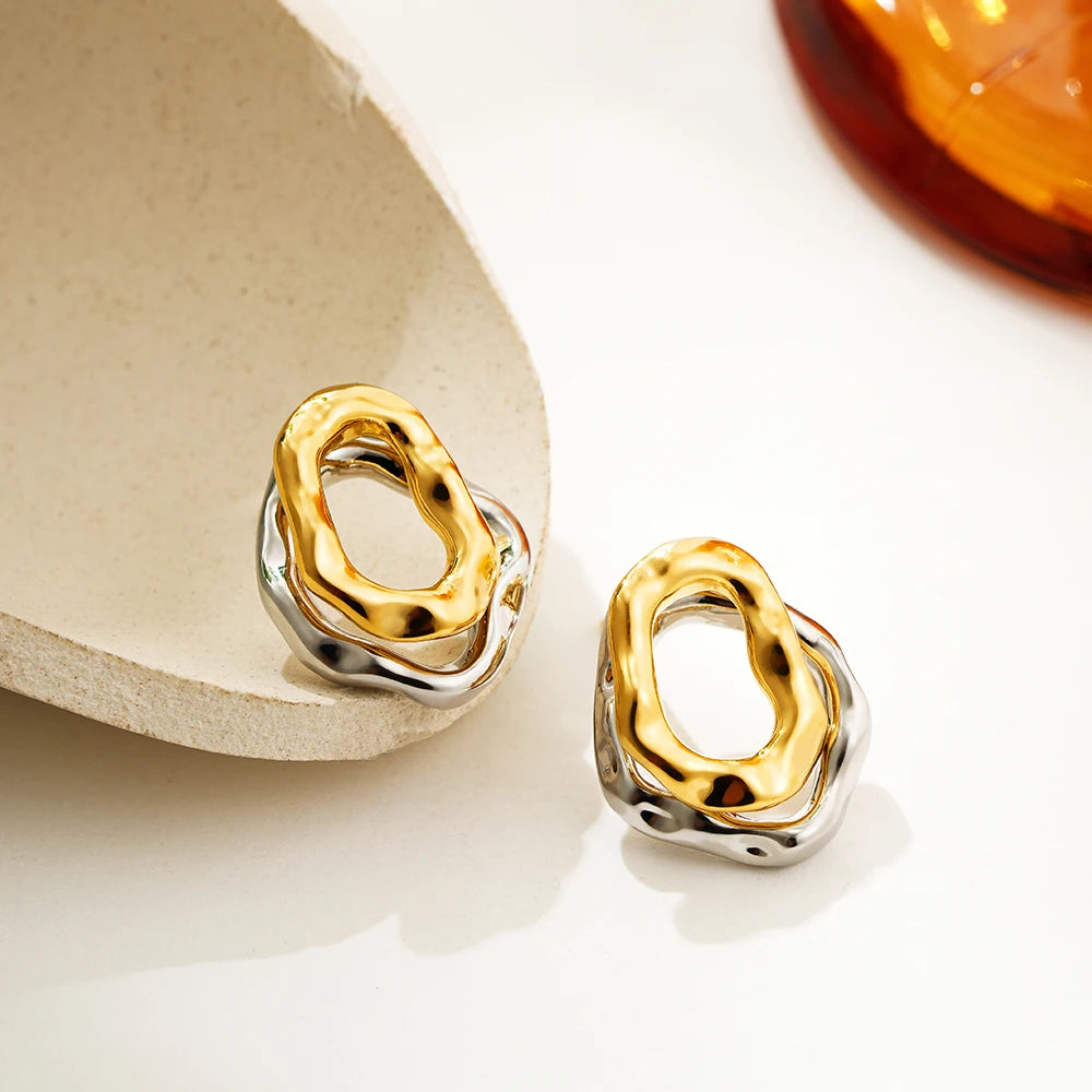 Dual Aura Earrings