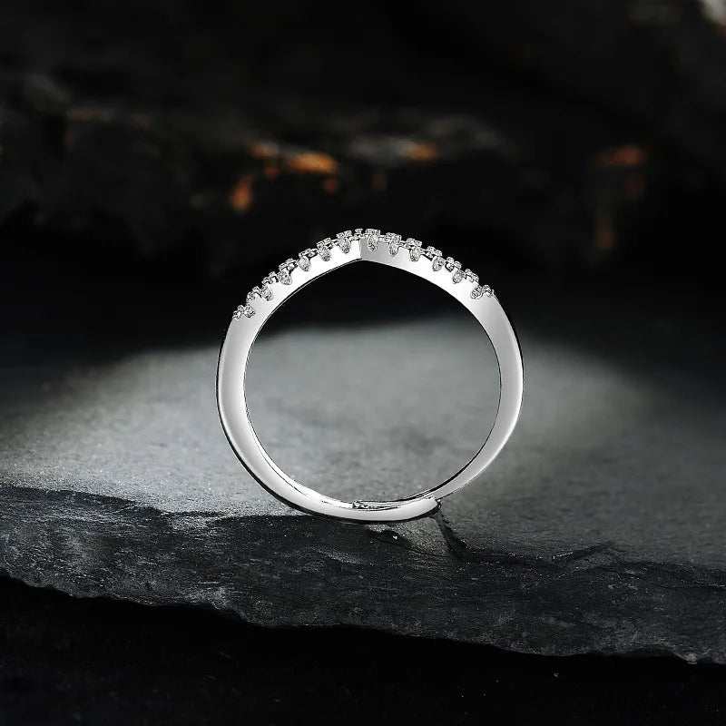 EternaSpark Silver Ring