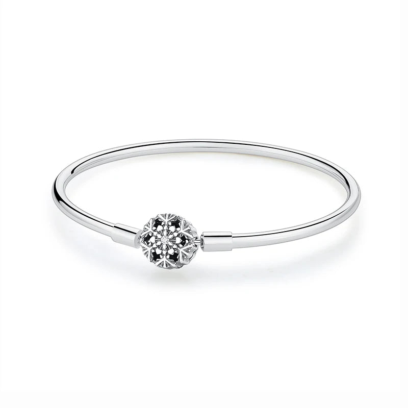Sterling Love Clip Bracelet