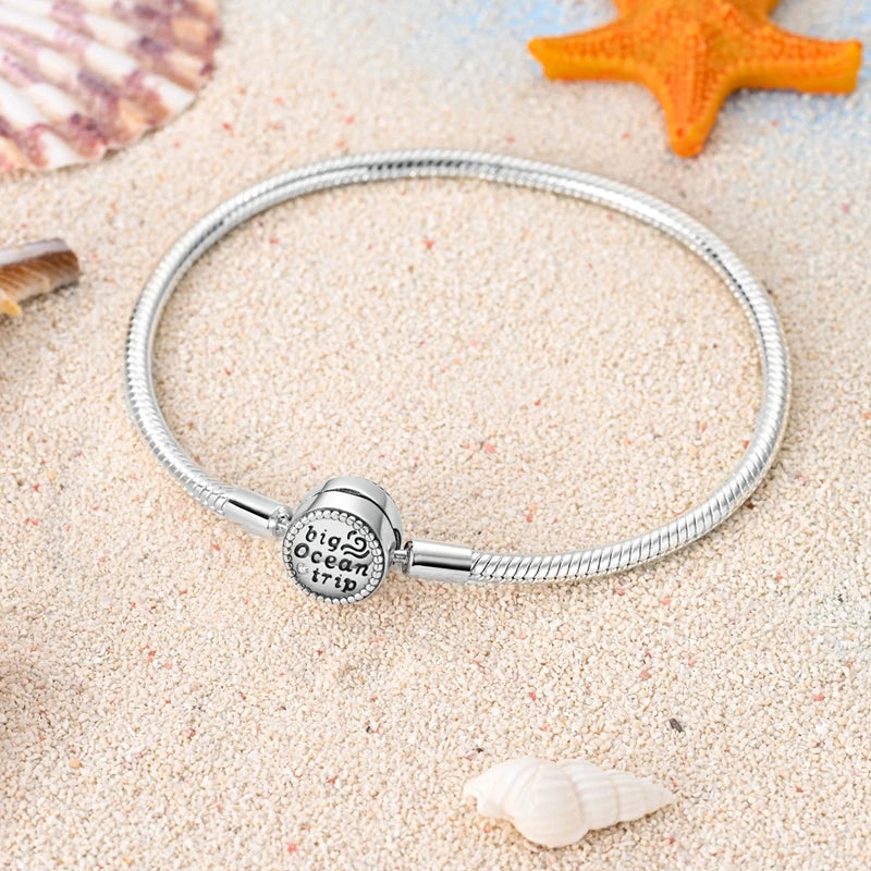Aqua Charm Bracelet