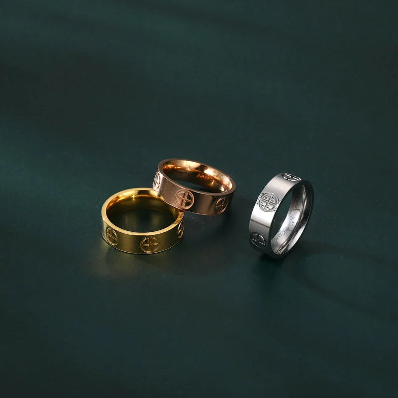 EternaCross Gold Ring