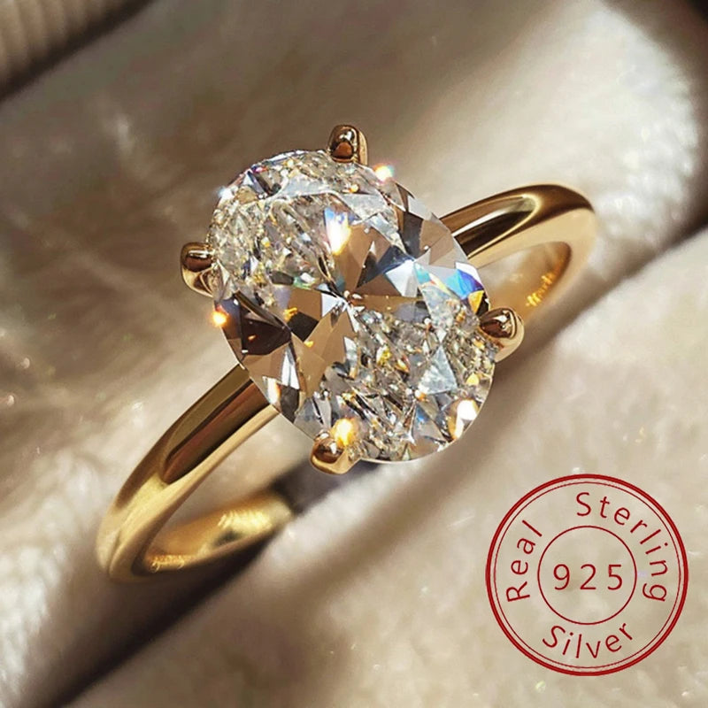 Royal Shine Oval Ring