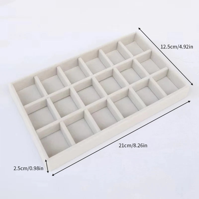 Luxury Velvet Jewelry Organizer