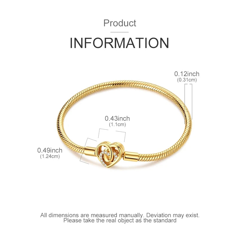 925 Sterling Silver Shimmer Snake Chain Bracelet