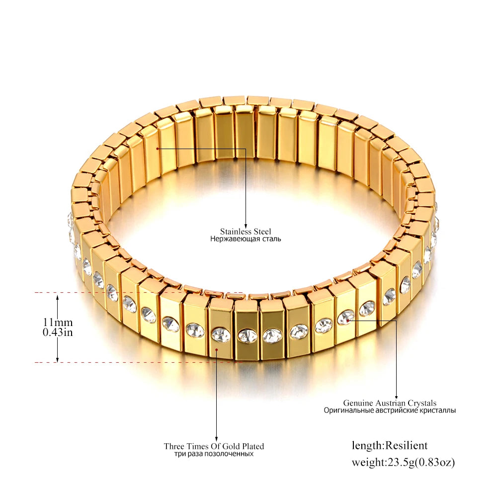 Aurelia Stretch Charm Bracelet