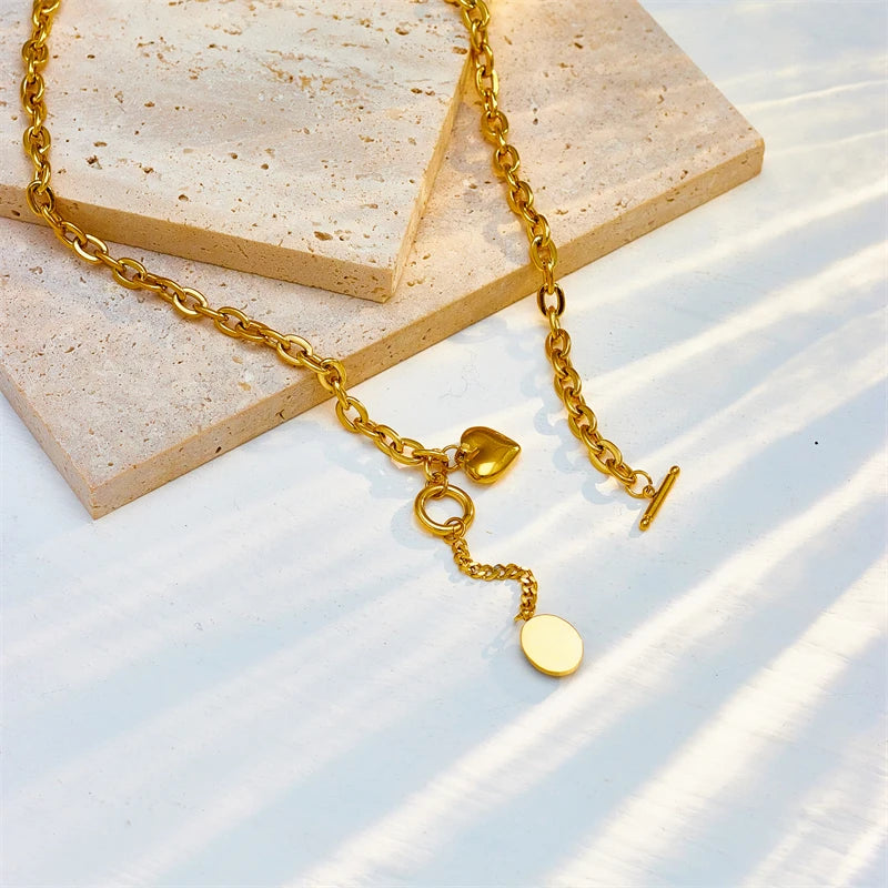 Onyx Love Necklace