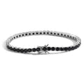 Charmé Black Tennis Bracelet