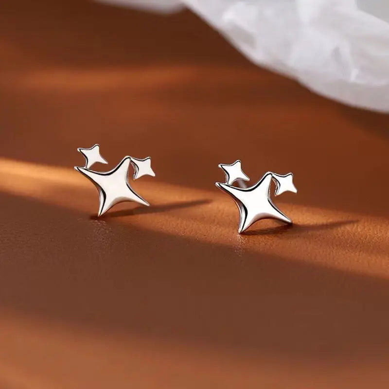 Moonlight Silver Earrings