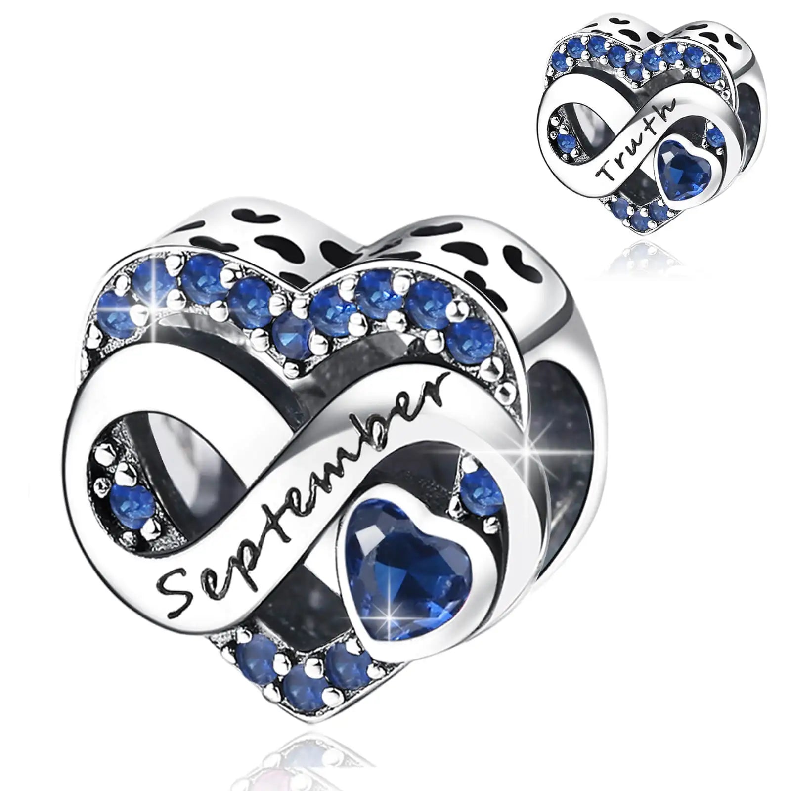 Timeless Spark 925 Birthstone Month Charm