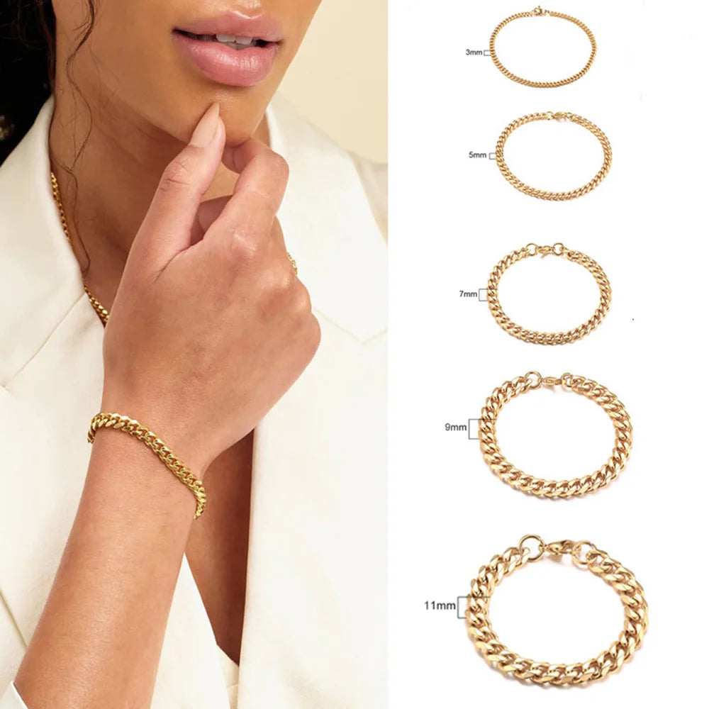 Luxe Cuban Chain Bracelet