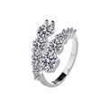 Celeste Enamel Zircon Ring