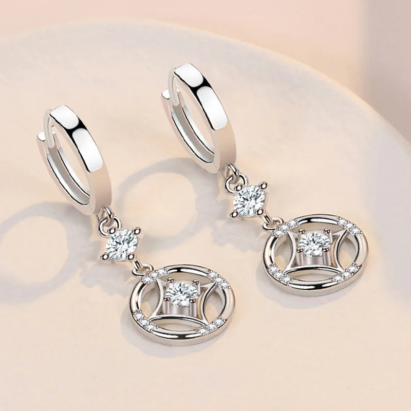 Royal Radiance 18K Gold-Plated Earrings