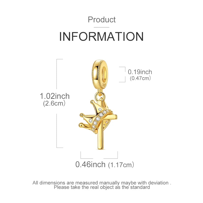 Luxury Fashion Charm Bead – Sterling Silver