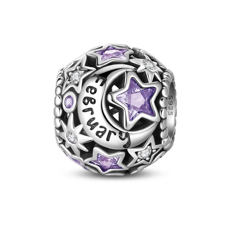 Timeless Spark 925 Birthstone Month Charm