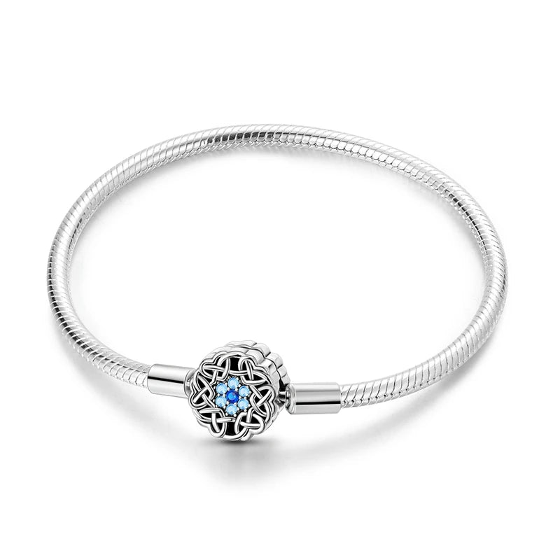 Aqua Charm Bracelet