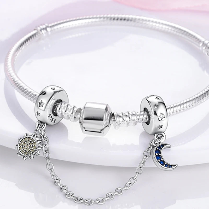 Celestial Moon & Star Safety Charm
