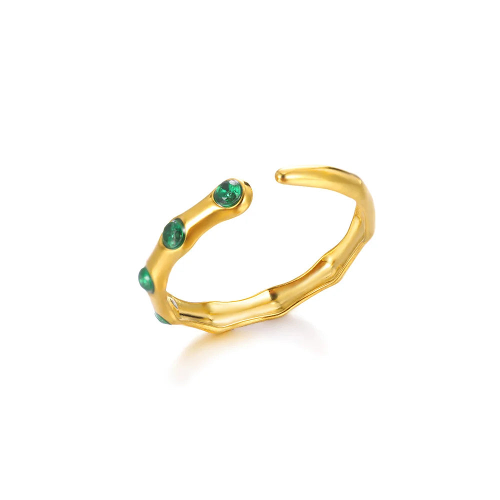 Aurora Shine Gold Ring
