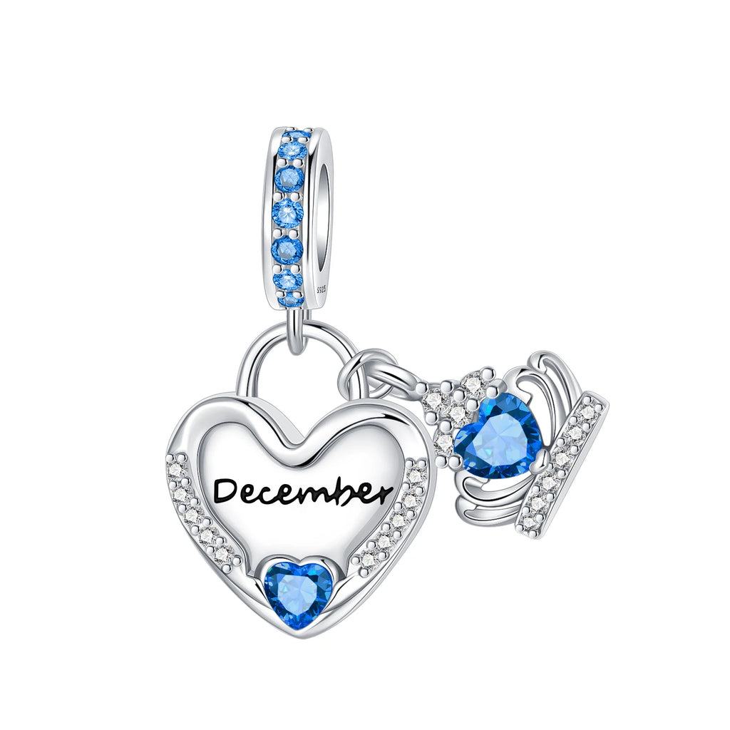Timeless Spark 925 Birthstone Month Charm