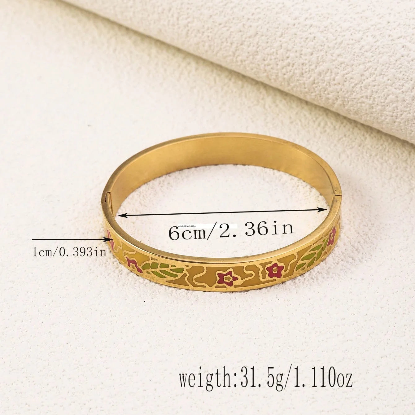 Eterna Enamel Cuff