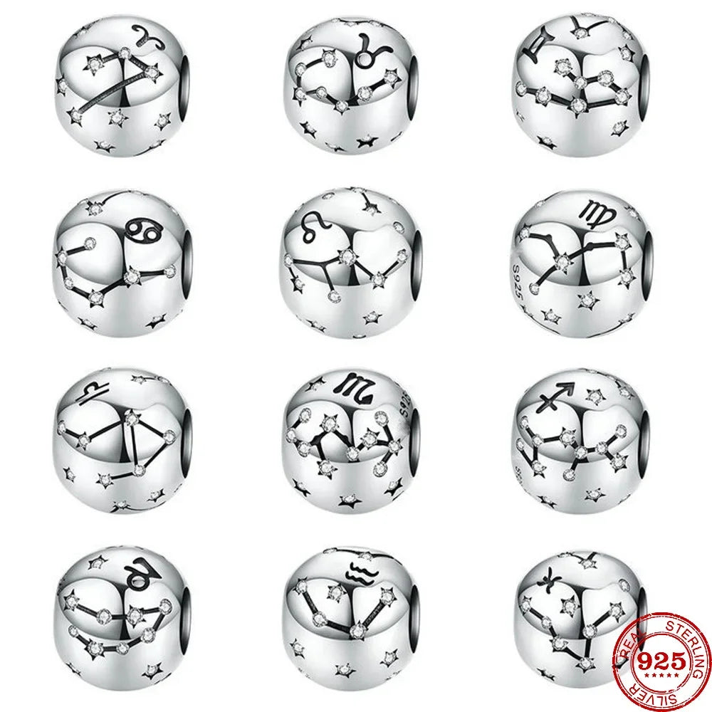 Sterling Silver Zodiac Charm