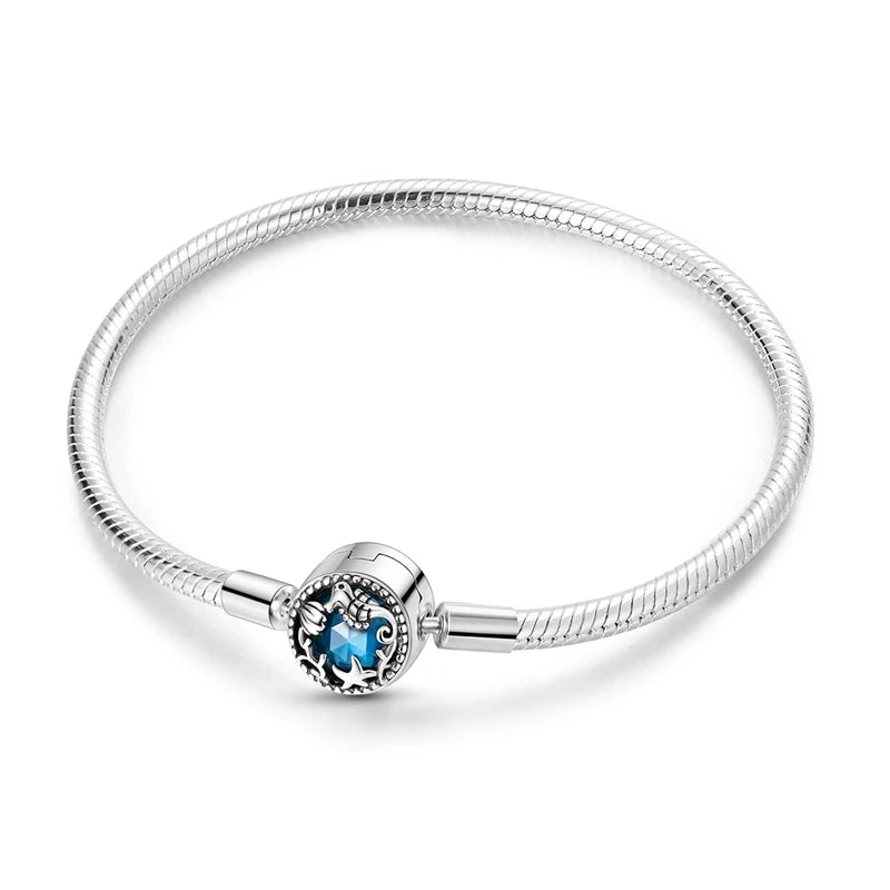 Aqua Charm Bracelet