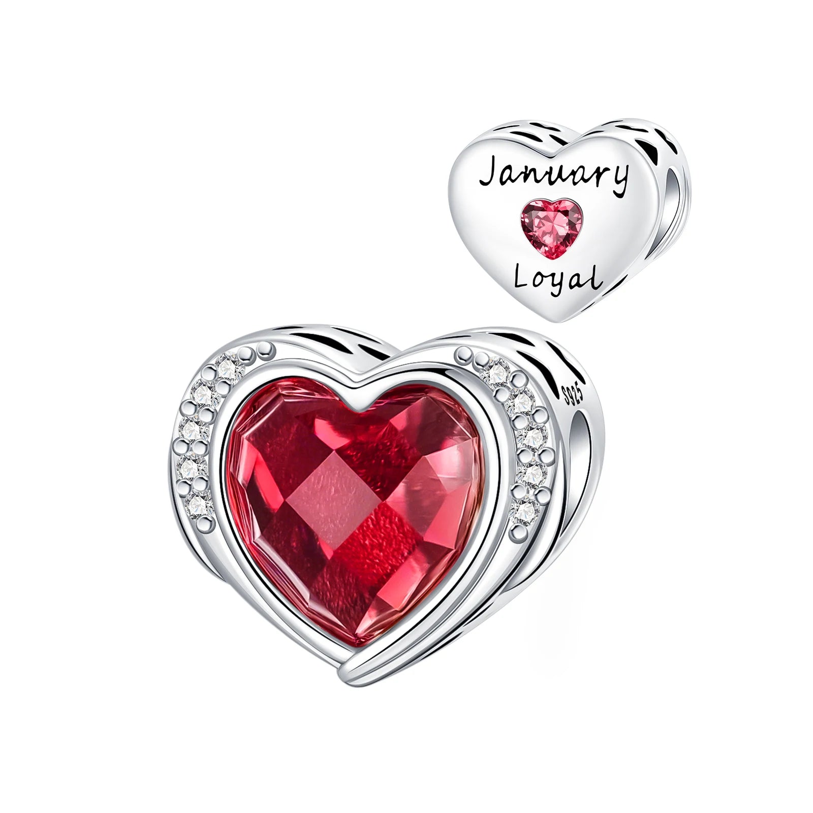 Timeless Spark 925 Birthstone Month Charm