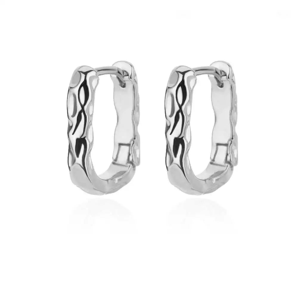 AuraRound Hoop Earrings