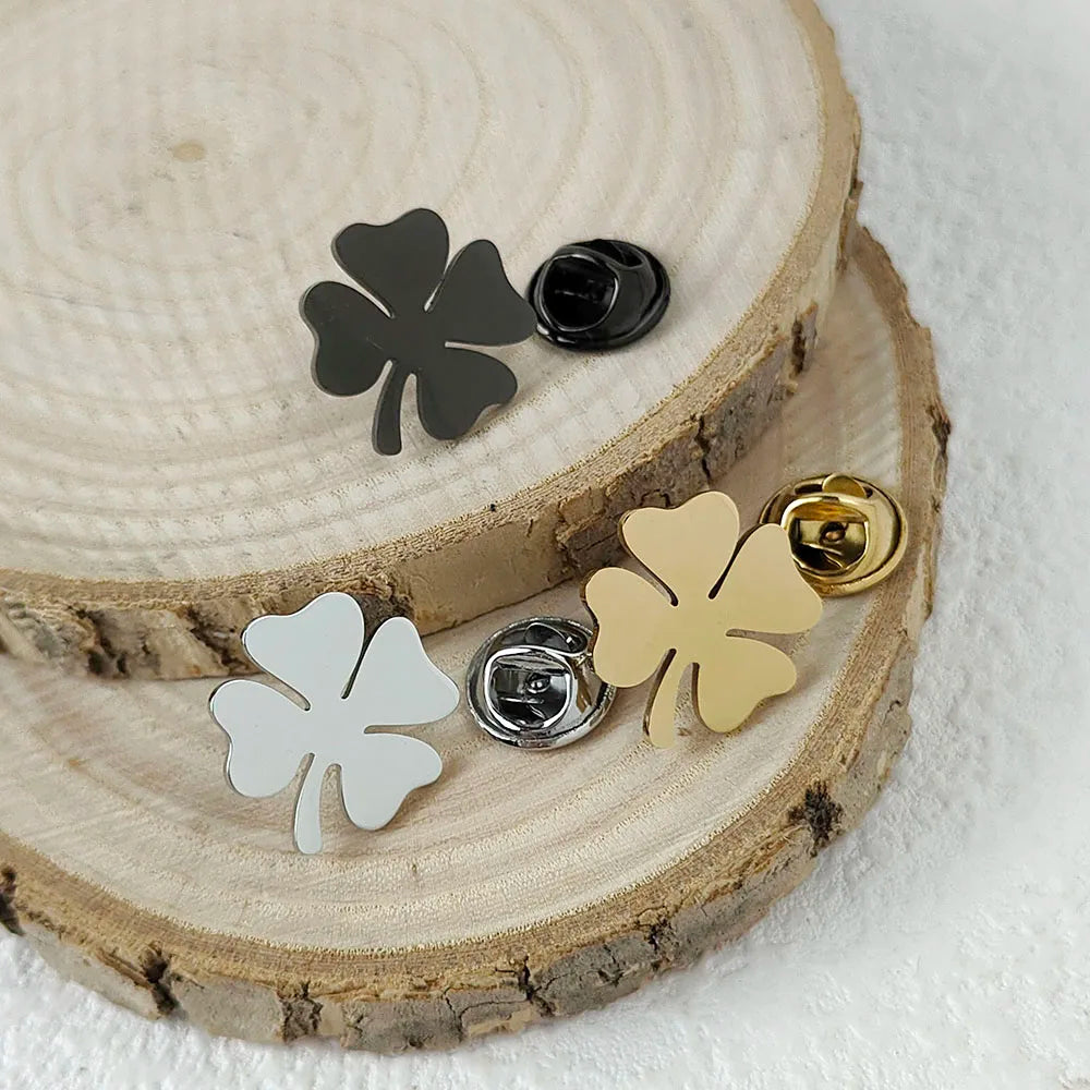 Lucky Clover Brooch