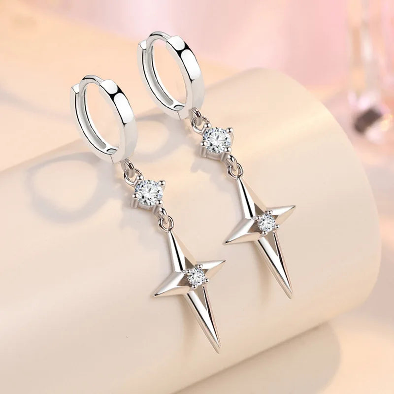 Celestia Zircon Stud Earrings